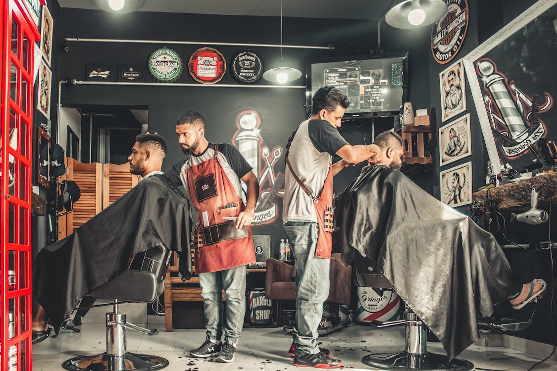 Barbershop background